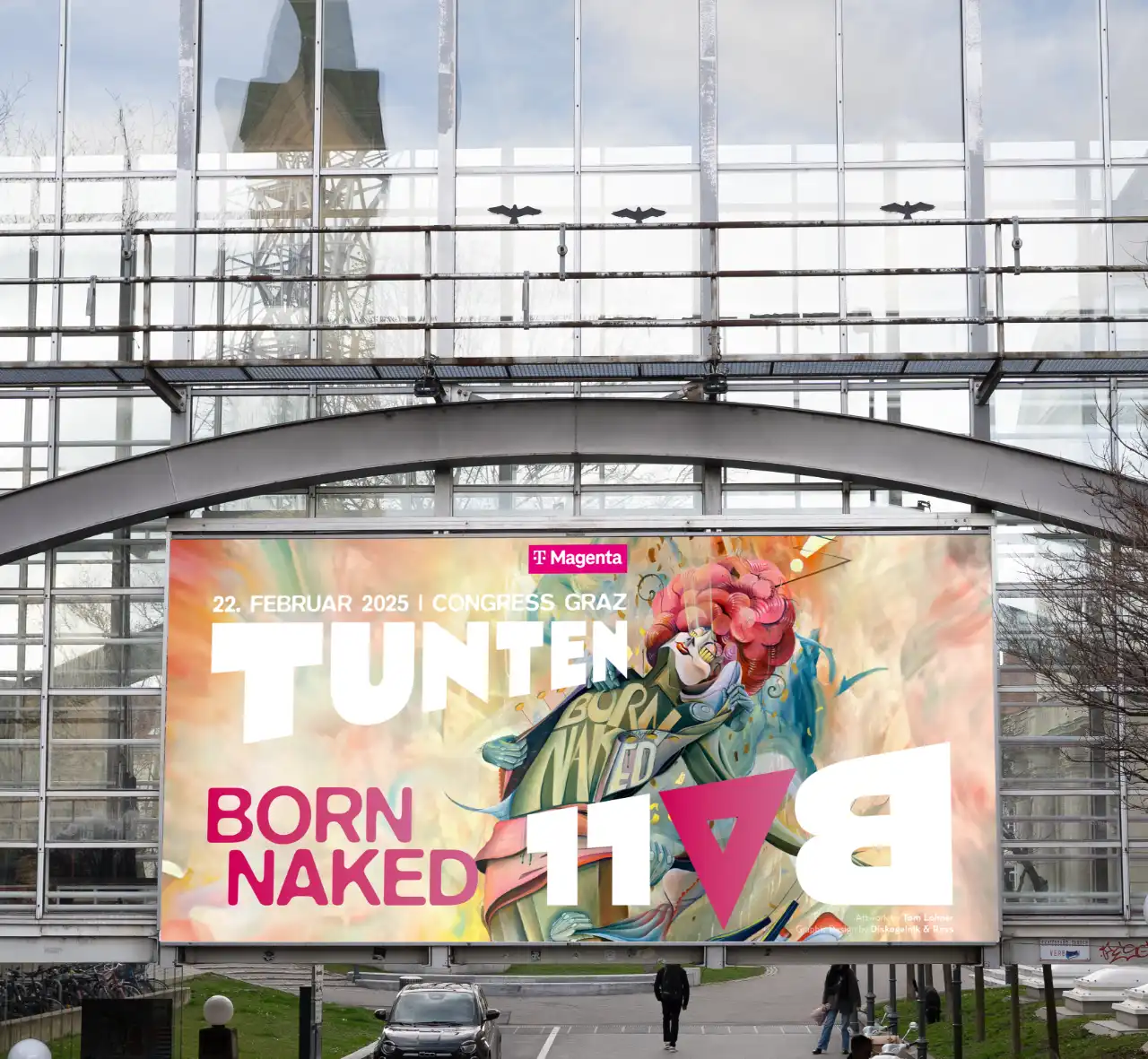 oper-graz-poster-tuntenball-magenta-frau-tom-lohner