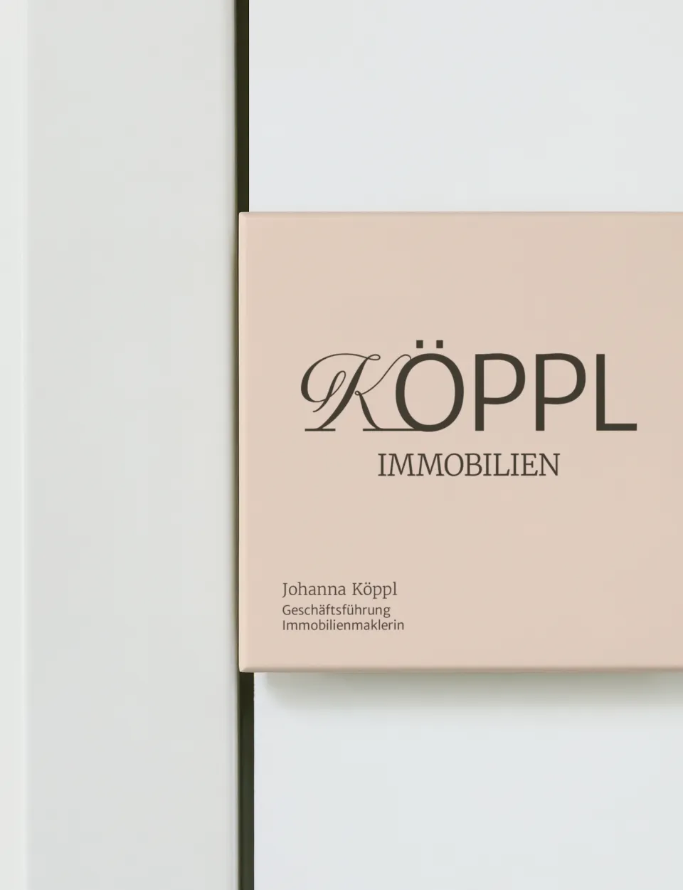 köppl-immobilien-branding-schild
